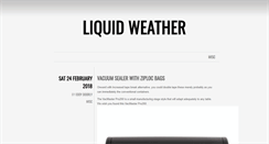 Desktop Screenshot of liquidweather.net